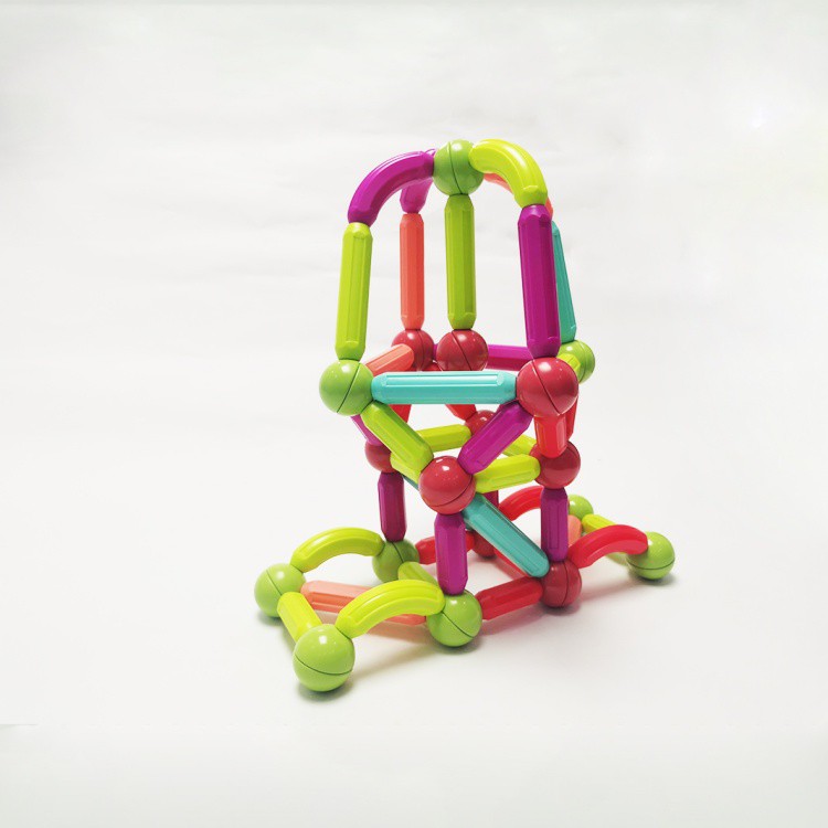 Multifarve magnetiske pinde